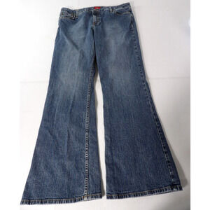 Mossimo Womens Sz 19 Premium Denim Low Rise Boot Cut Blue Jeans